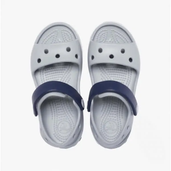 12856-01U CROCBAND SANDAL Kids Sandals Light Grey/Navy