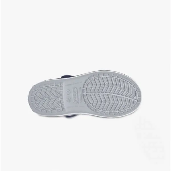 12856-01U CROCBAND SANDAL Kids Sandals Light Grey/Navy