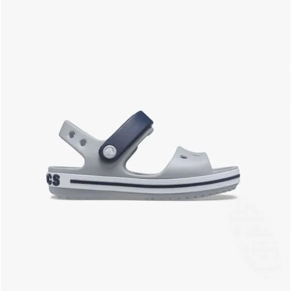 12856-01U CROCBAND SANDAL Kids Sandals Light Grey/Navy