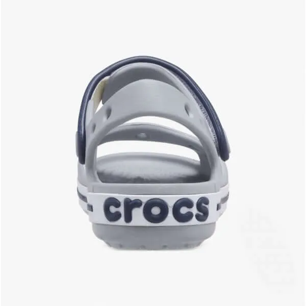 12856-01U CROCBAND SANDAL Kids Sandals Light Grey/Navy