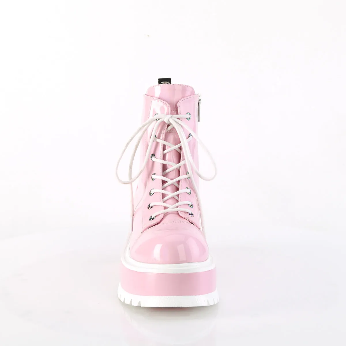 2 Inch Platform SLACKER-55 Baby Pink Holo