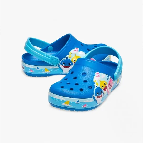 207066-4JL BABY SHARK BAND Kids Clogs Bright Cobalt