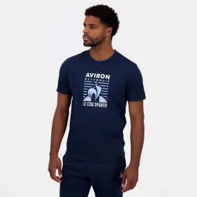 2422785-AB FANWEAR Tee SS N°2 M dress blues | T-shirt Homme