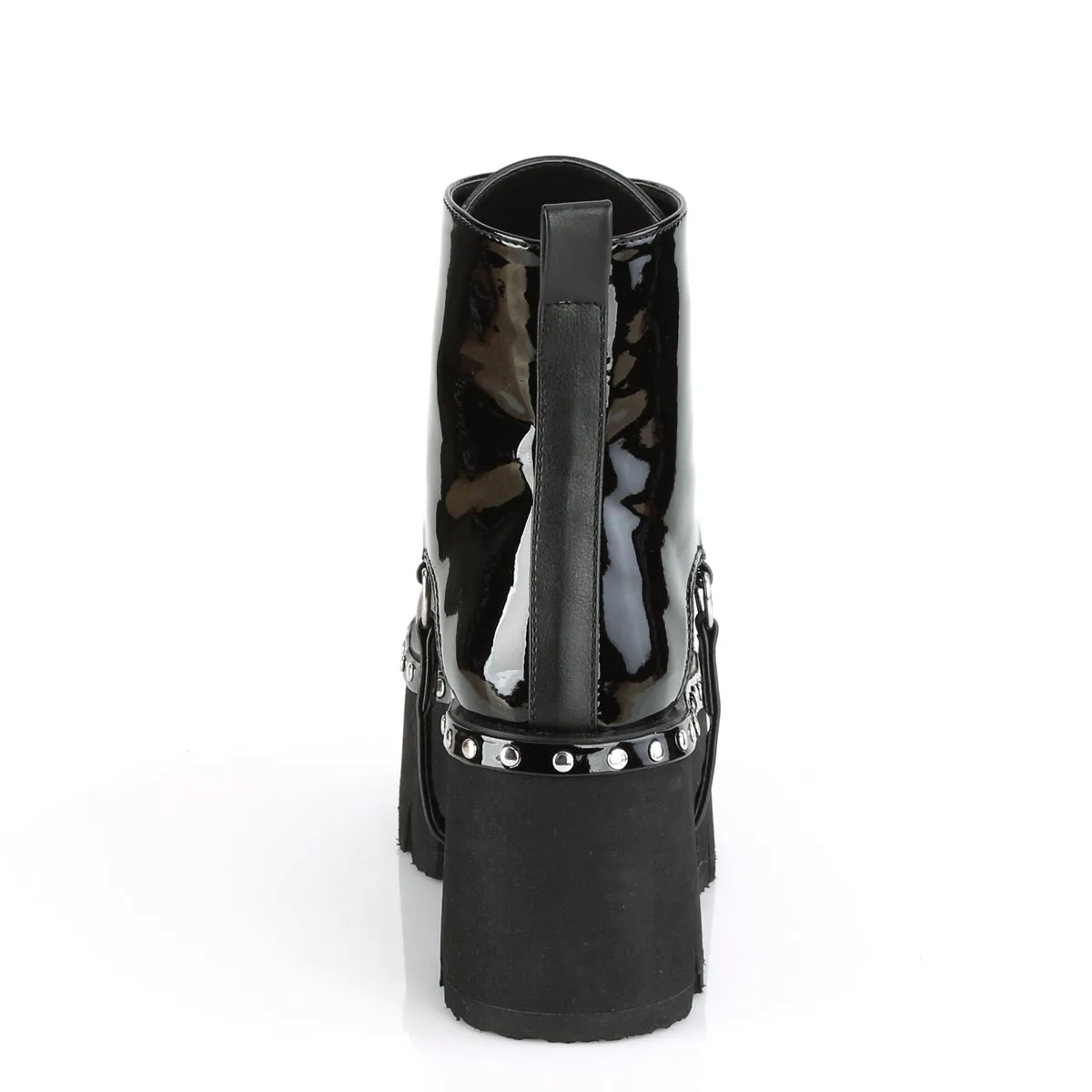 3 Inch Heel ASHES-100 Black Patent