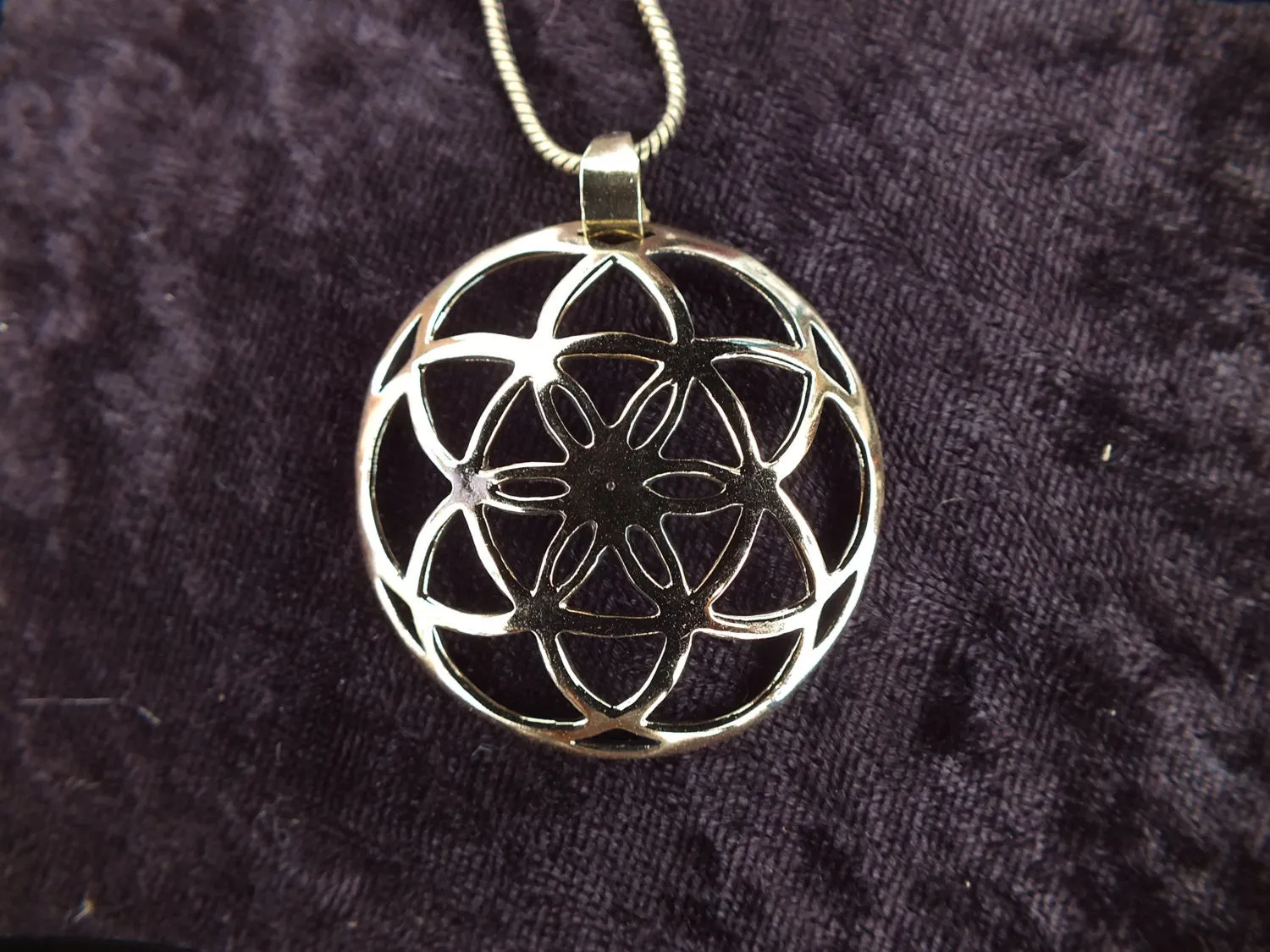 3D Seed of Life Pendant - Wholesale