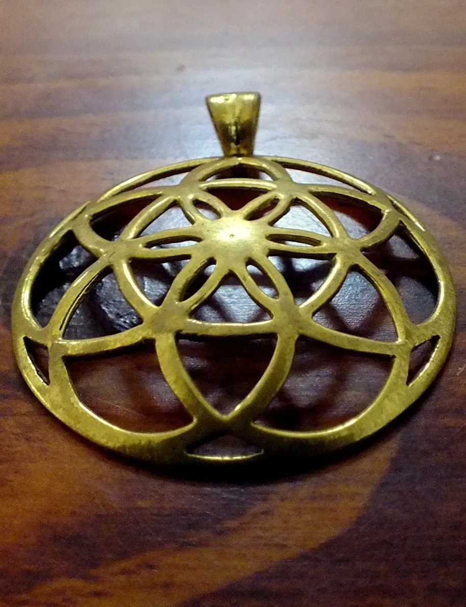 3D Seed of Life Pendant - Wholesale