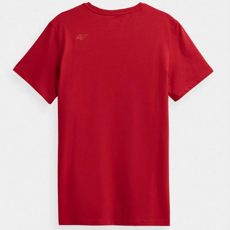 4F Mens Classic T-Shirt - Red