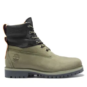 6-INCH WATERPROOF REBOTL™ FABRIC BOOTS - DARK GREEN NUBUCK