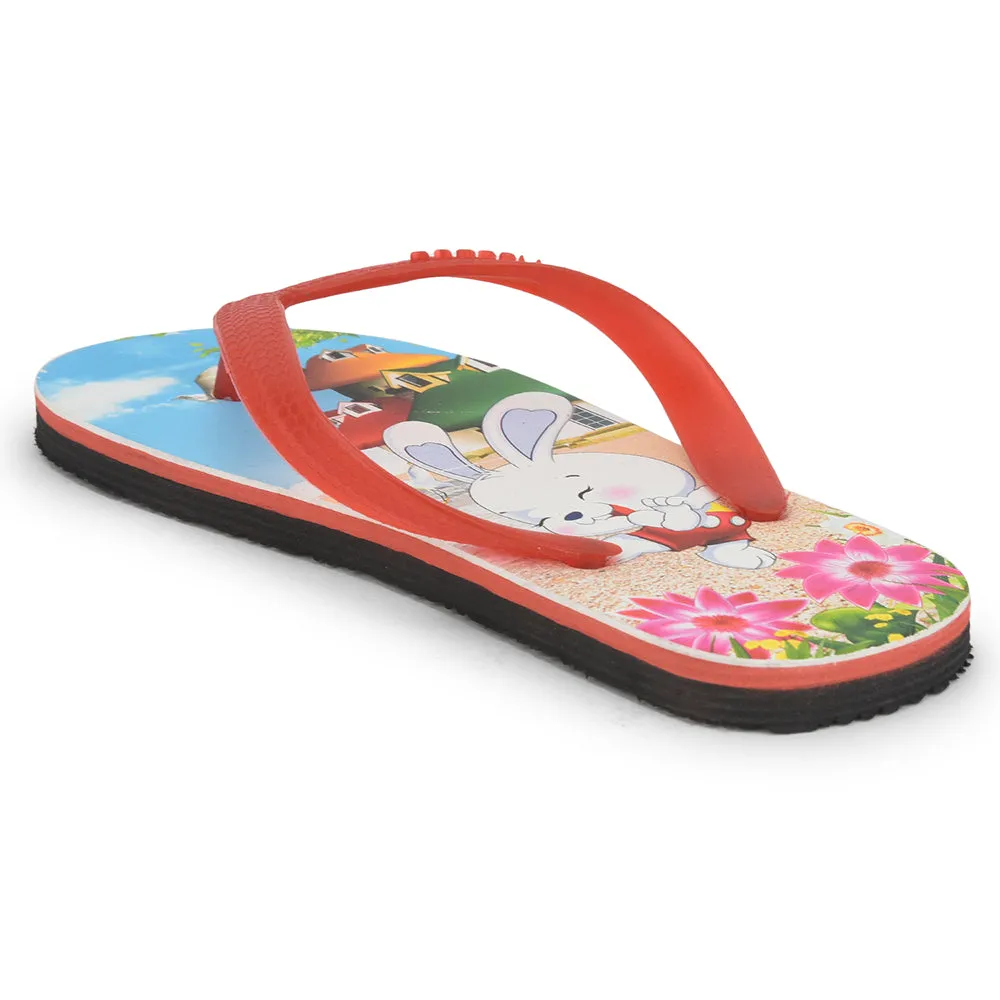 A-HA By Liberty AHA-127E Red Flip Flop For Kids