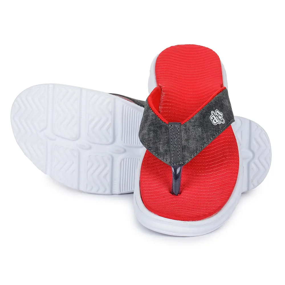 A-HA Casual Red Slipper For Women Cushion-3N By Liberty