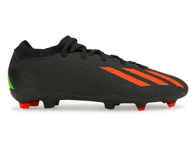 adidas Kids X SpeedPortal.3 FG Black/Solar Red