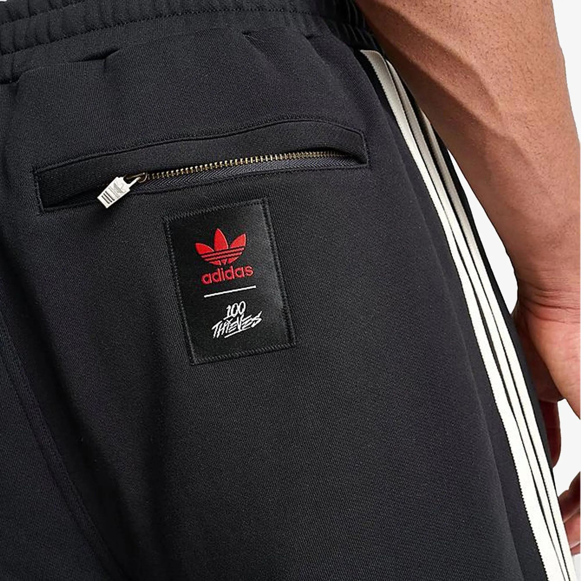 Adidas Originals | 100 THIEVES PANTS  { BLACK