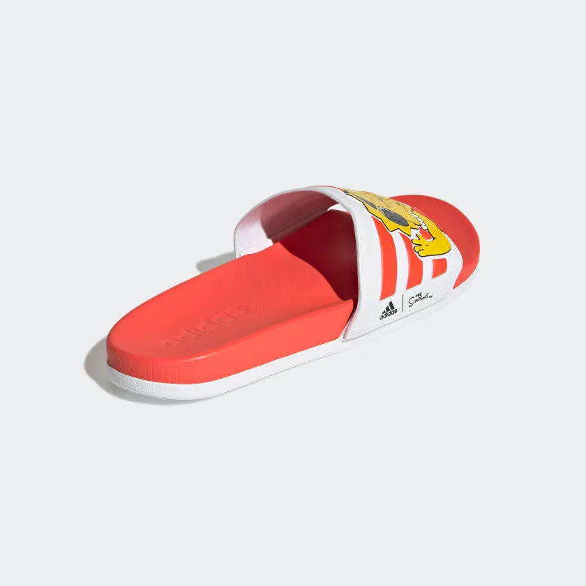 Adidas The Simpsons Adilette Comfort Women Slides -Orange