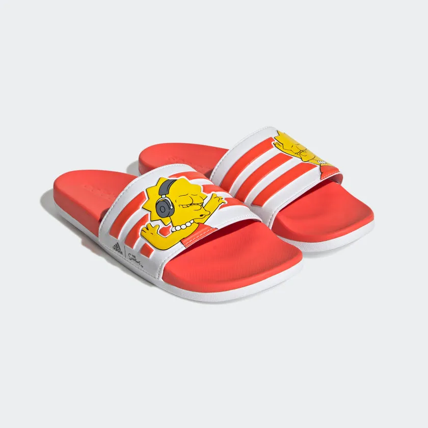 Adidas The Simpsons Adilette Comfort Women Slides -Orange