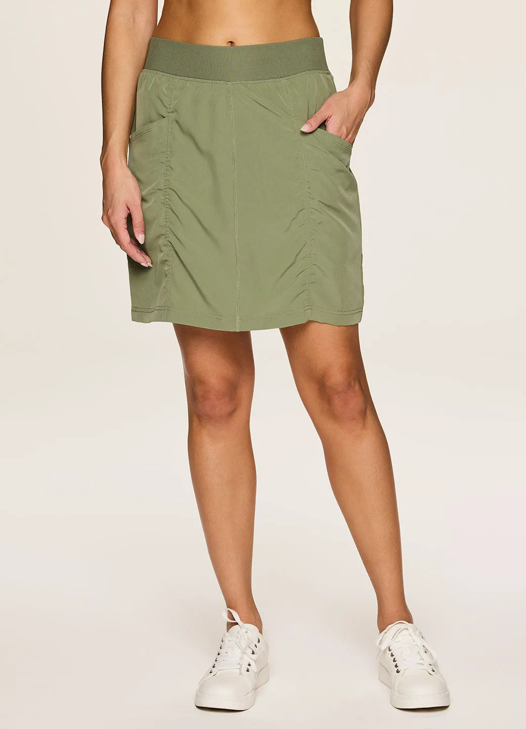 All In Ruched 19" Skort