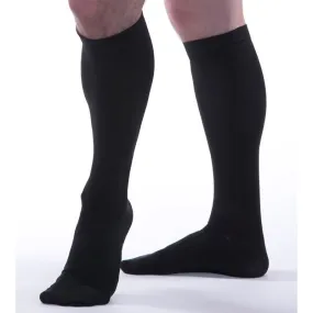 Allegro Essential Men's Ribbed Knee High 8-15 mmHg #122