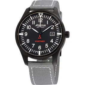 ALPINA STARTIMER PILOT AL-240B4FBS6 QUARTZ GMT MEN'S WATCH