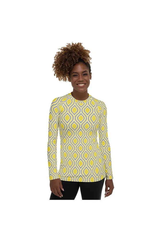 Arabesque Abstract Women's Rash Guard