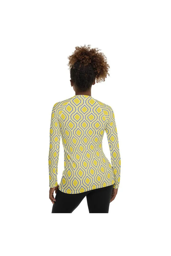 Arabesque Abstract Women's Rash Guard