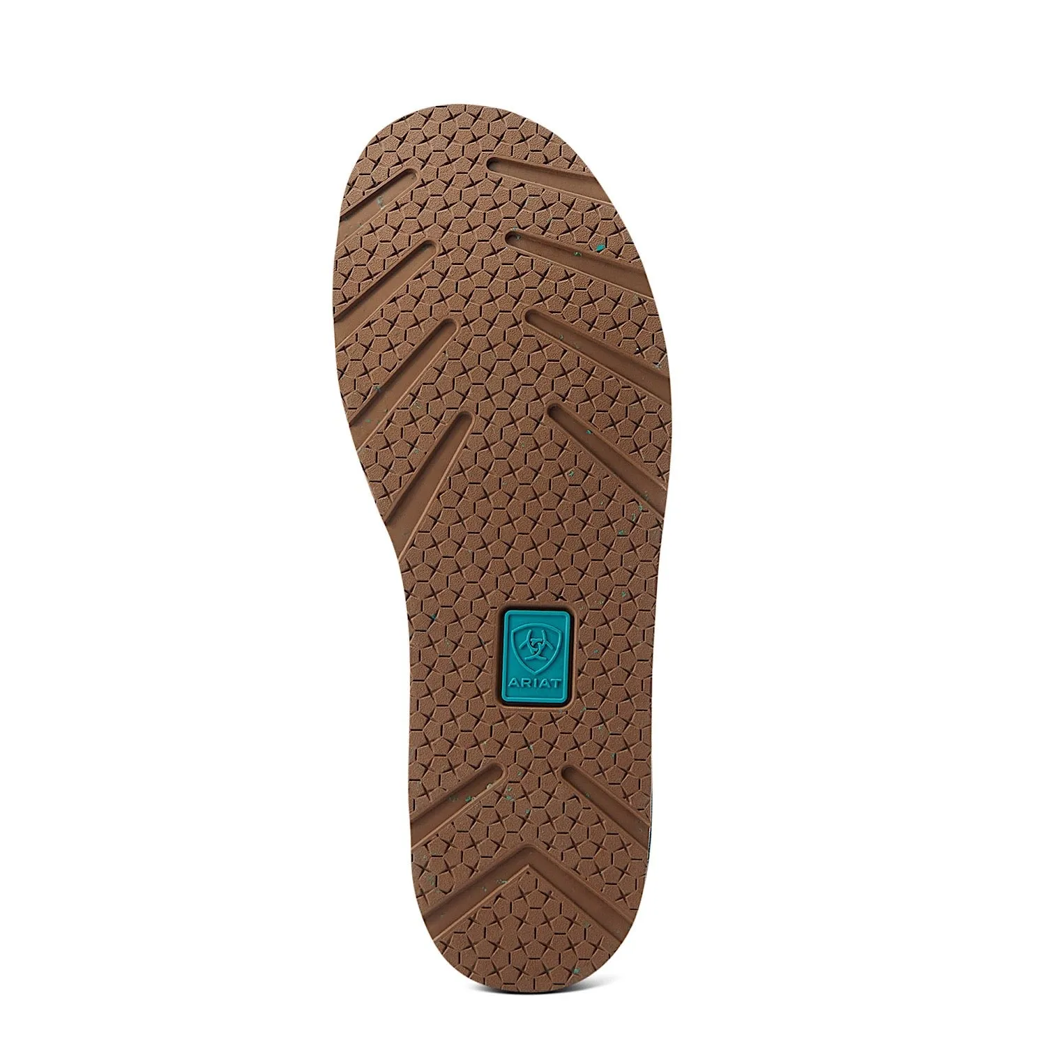 Ariat Womens Cruiser Teal Suede/Turq Serape