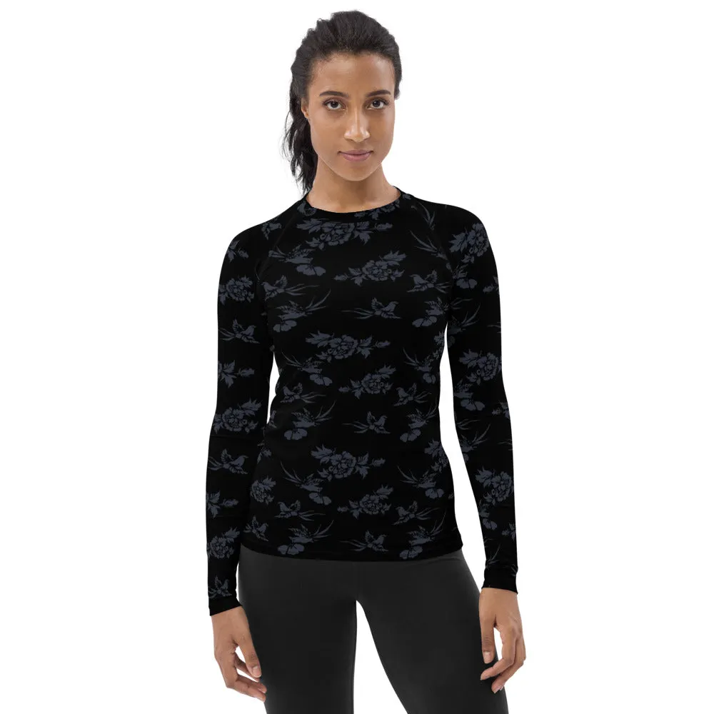 Asian Art Women's Rash Guard