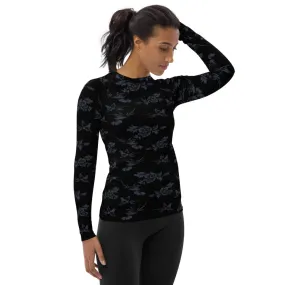 Asian Art Women's Rash Guard