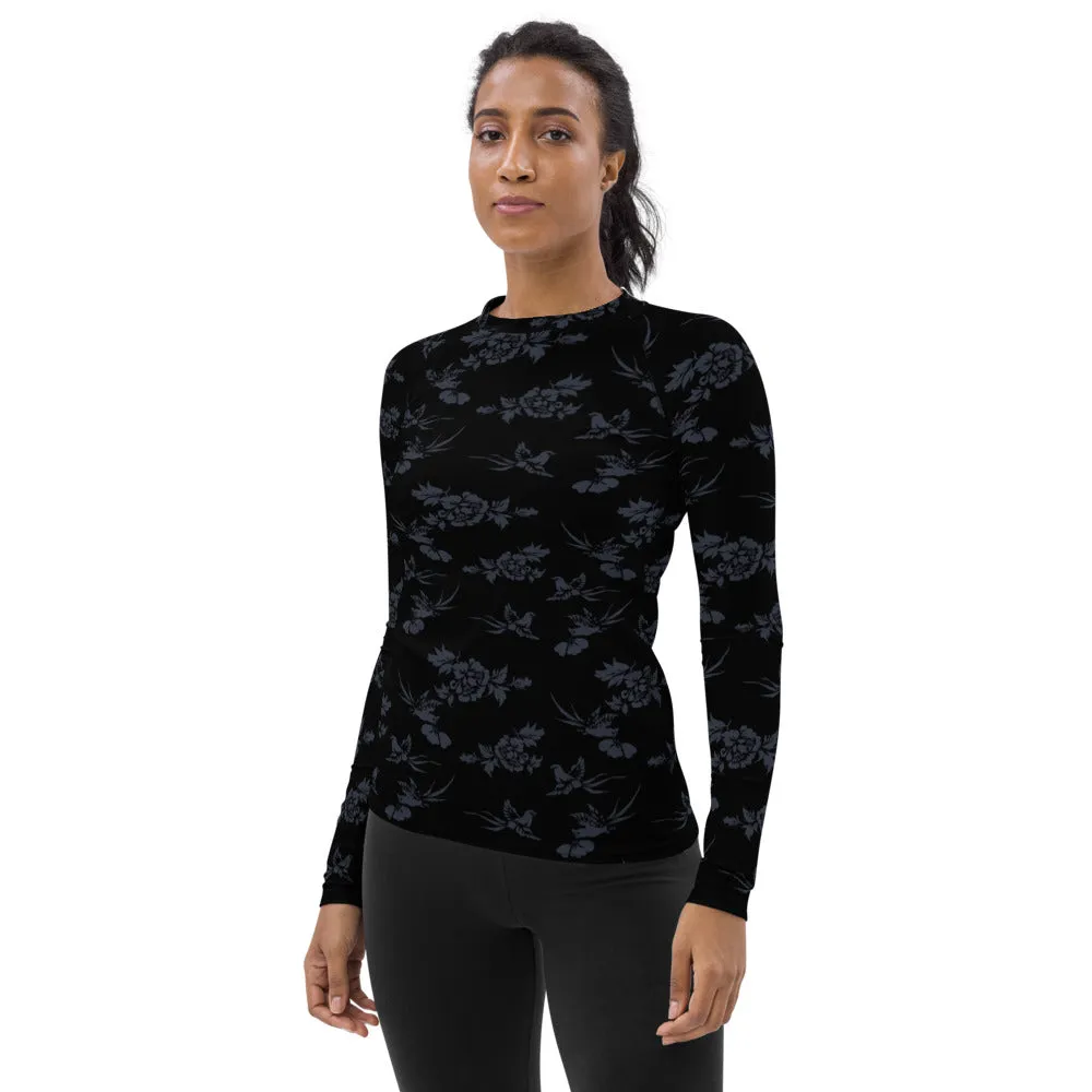 Asian Art Women's Rash Guard