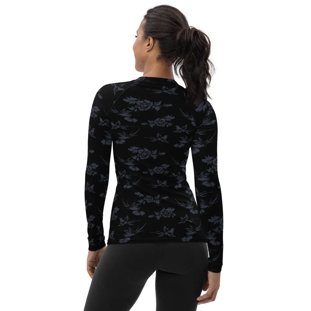 Asian Art Women's Rash Guard