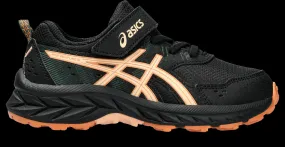 Asics Kids Gel Venture 9 PS - Black/Apricot Crush