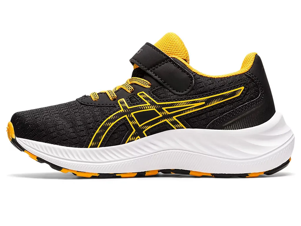 Asics Kid's Pre Excite 9 PS - Black/Amber