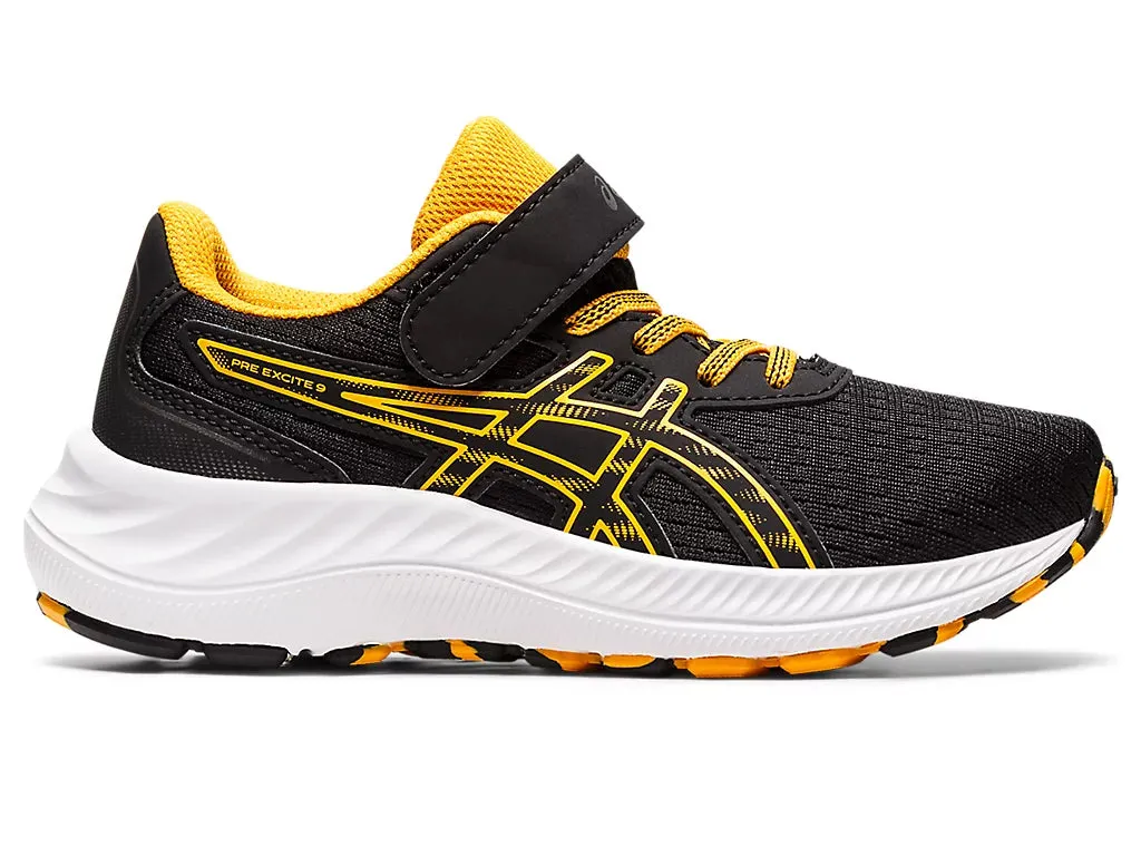 Asics Kid's Pre Excite 9 PS - Black/Amber