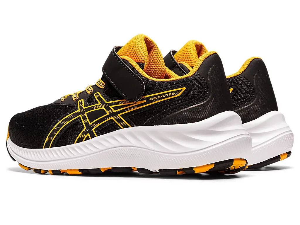 Asics Kid's Pre Excite 9 PS - Black/Amber