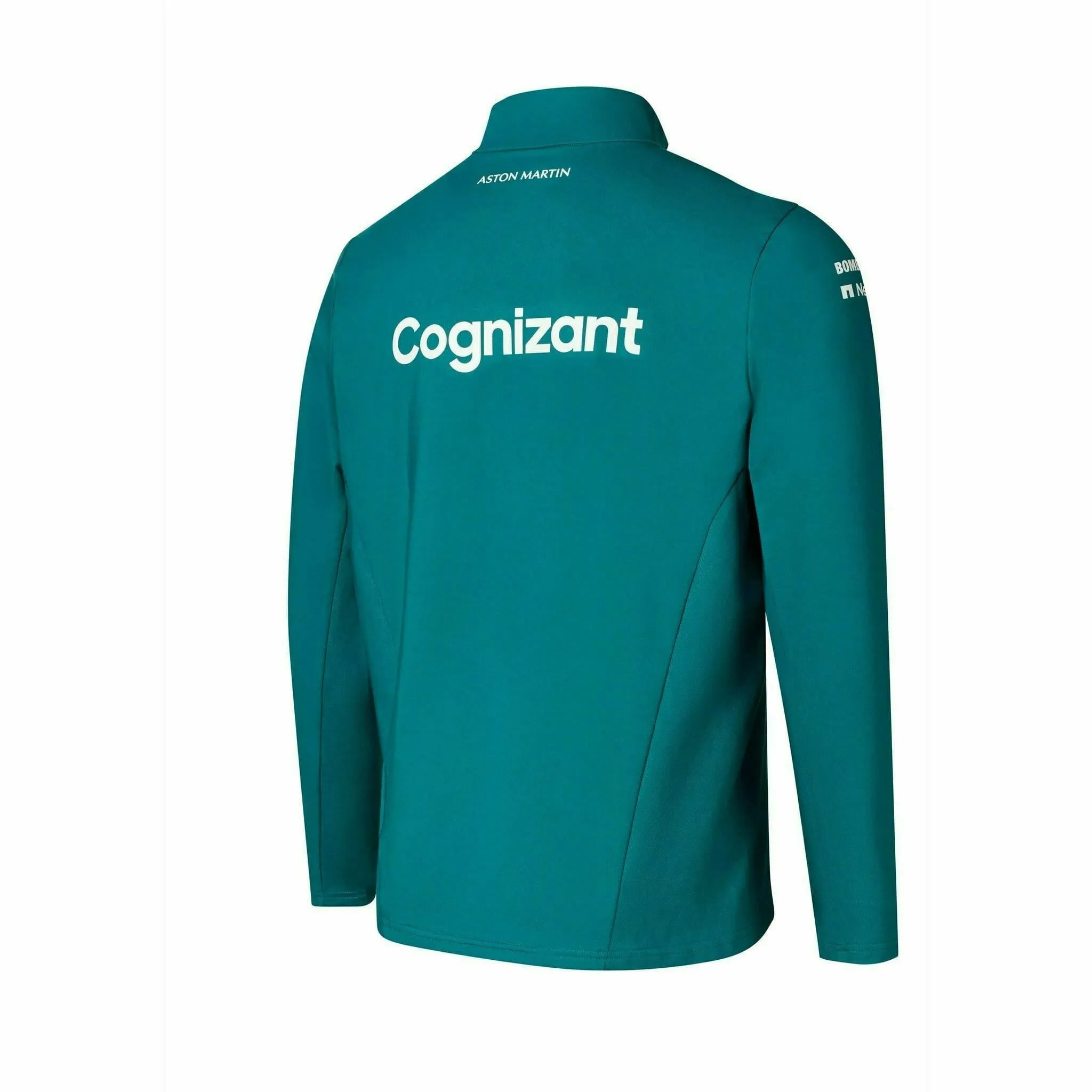 Aston Martin Cognizant F1 2022 Men's Team Mid Layer Jacket- Green