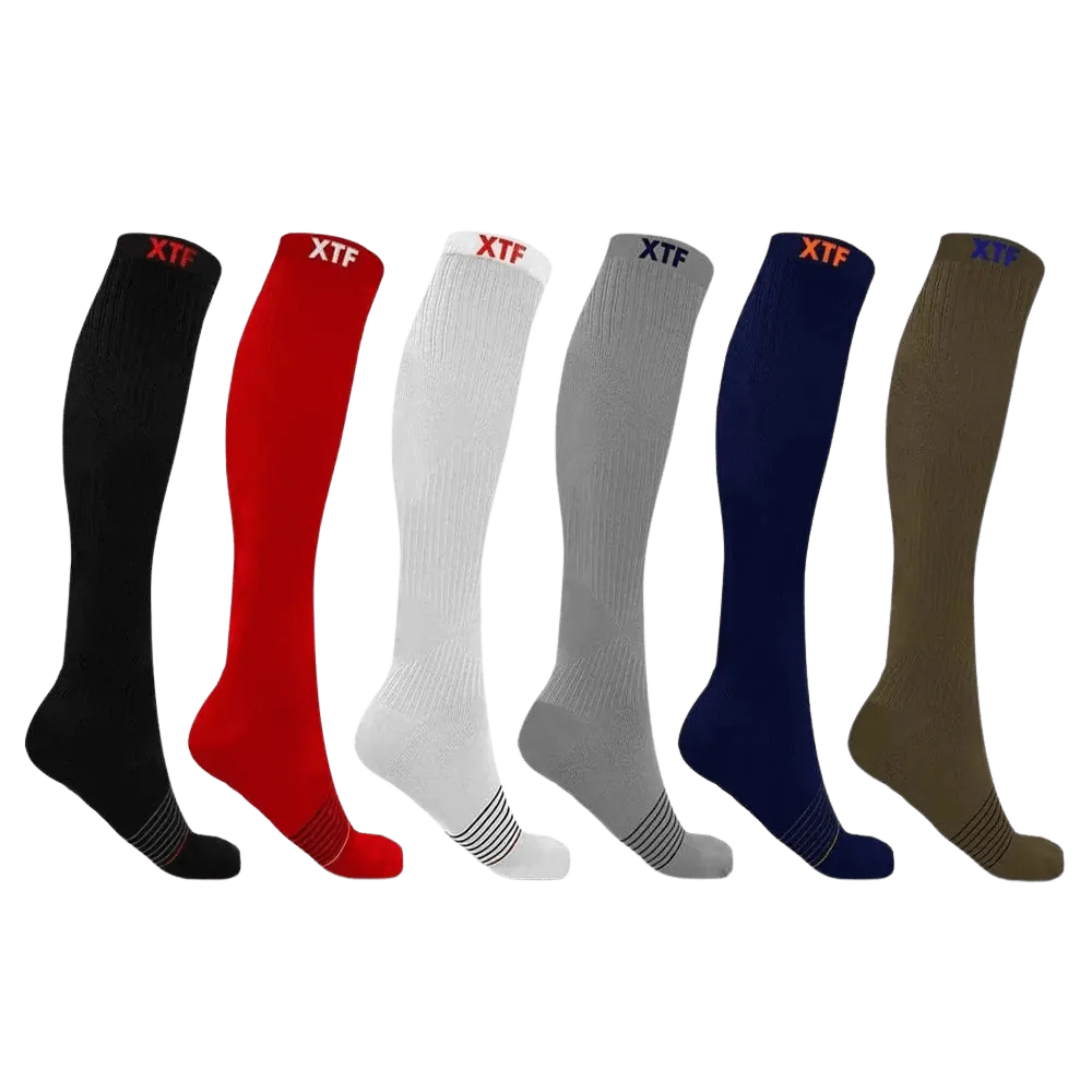 Basic Colors Athletic Socks (6-pairs)