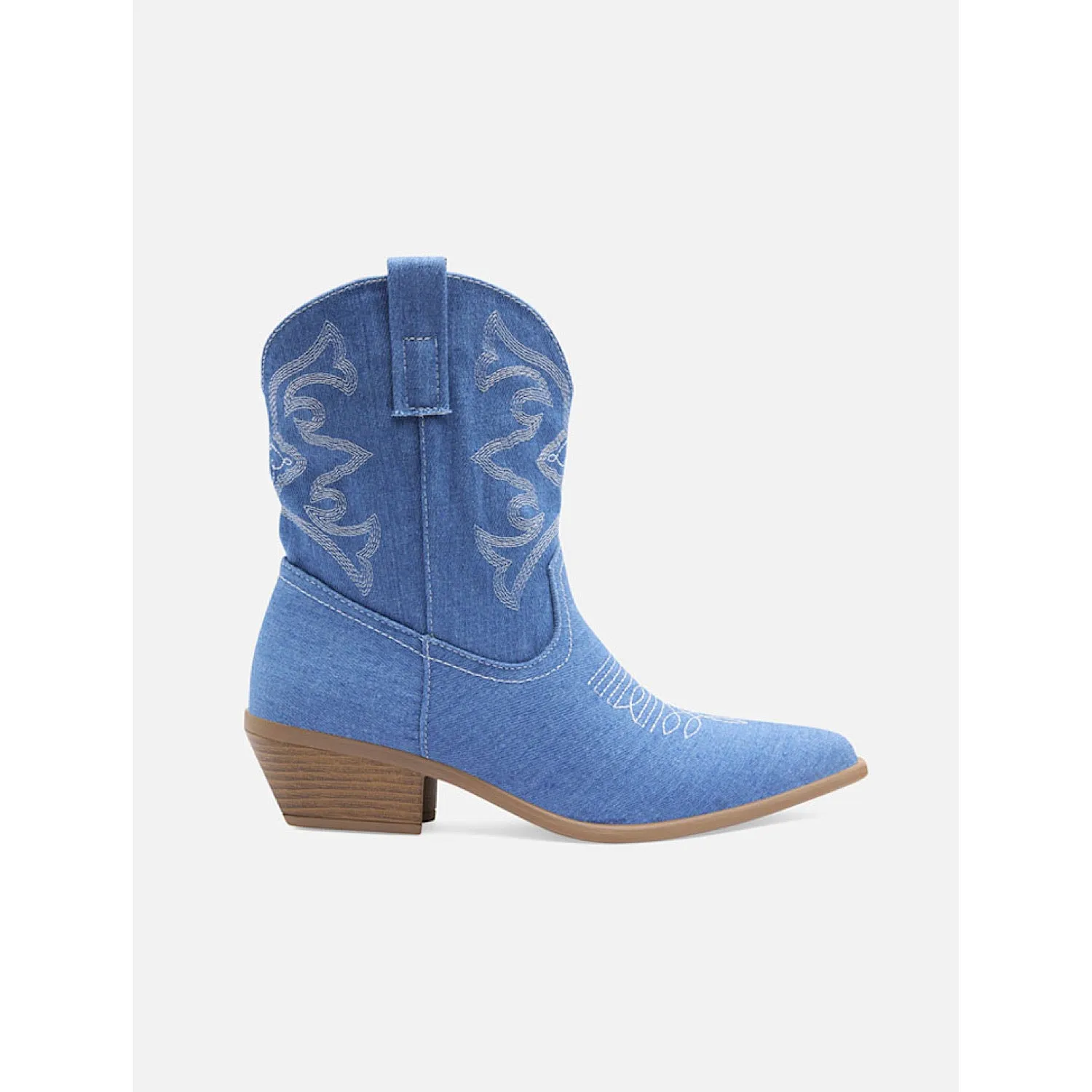 Baxter Womens Ada Western Boot Denim