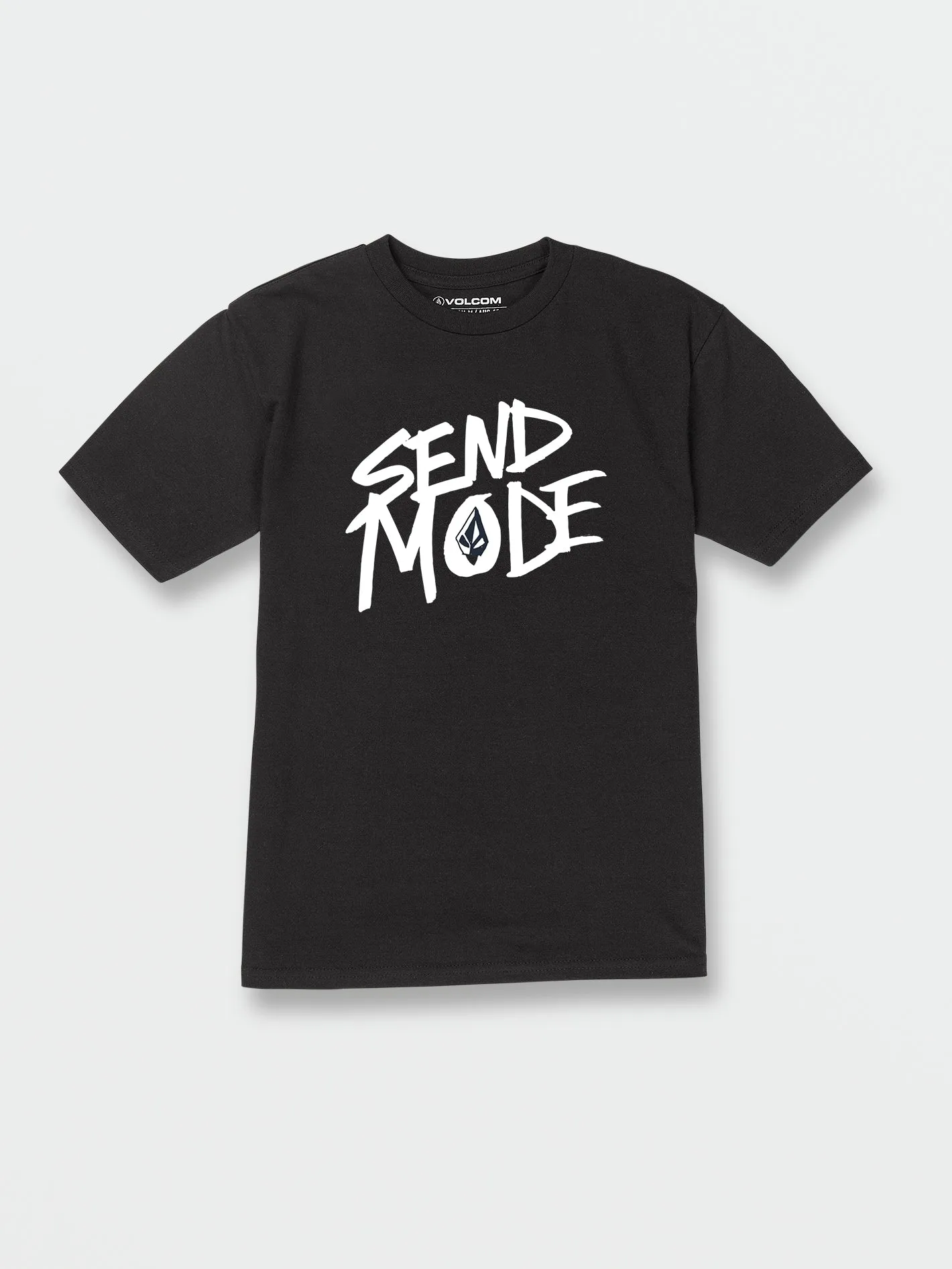 Big Boys Send Mode Short Sleeve Tee - Black