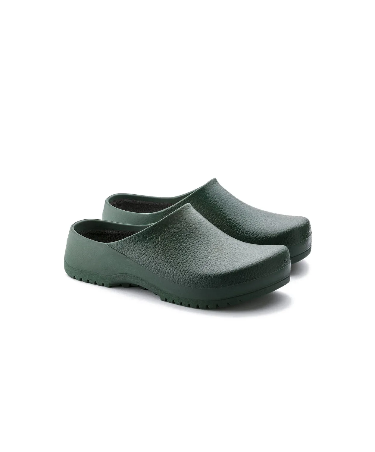 Birkenstock Birkis Super Birki PU Green Clogs