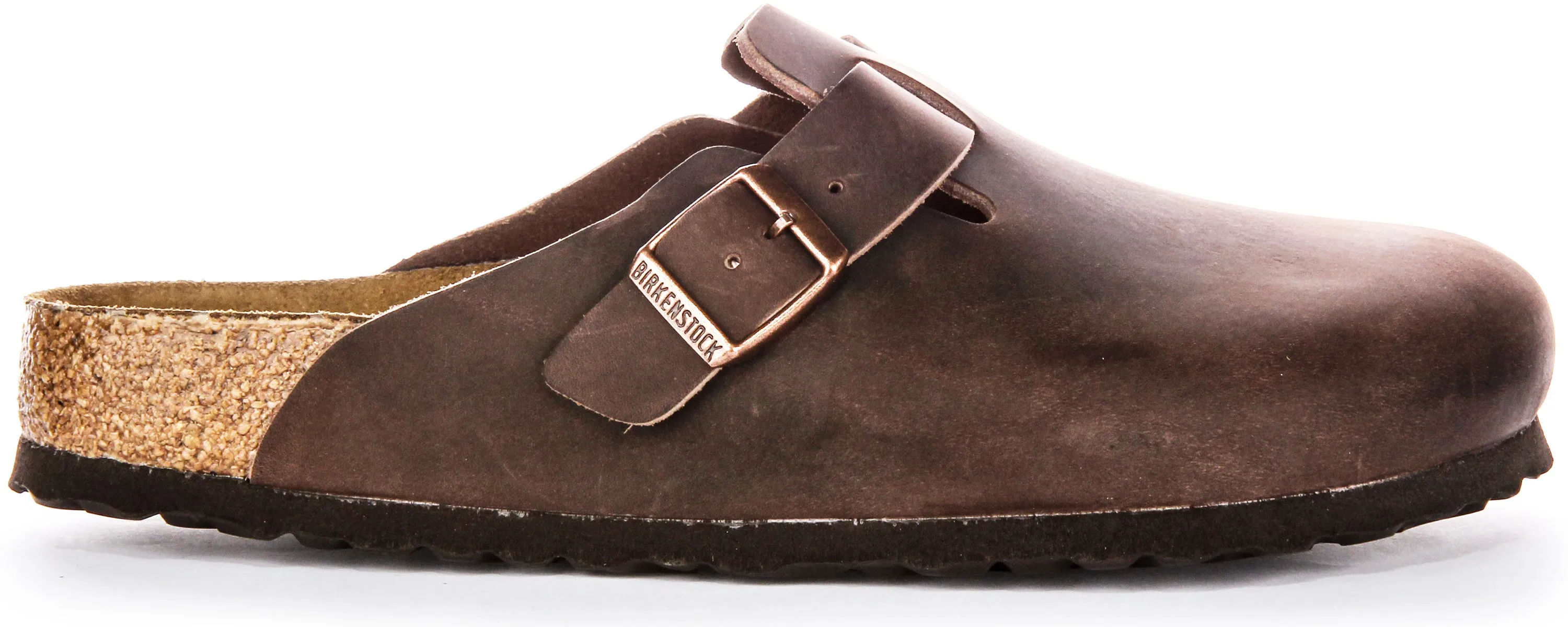 Birkenstock Boston Bs In Brown | Regular Fit