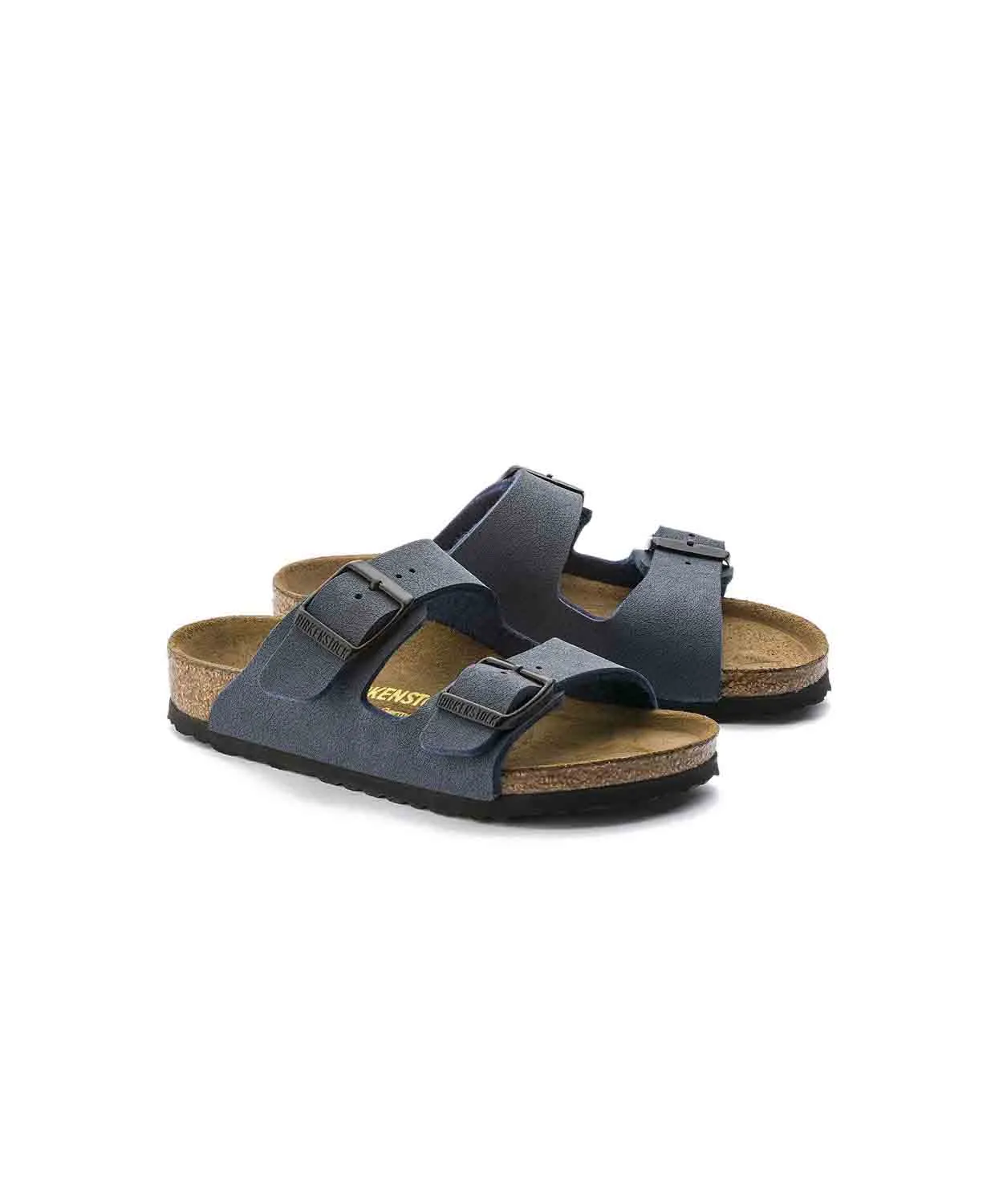 Birkenstock Kids Arizona BirkiBuc Navy Sandals