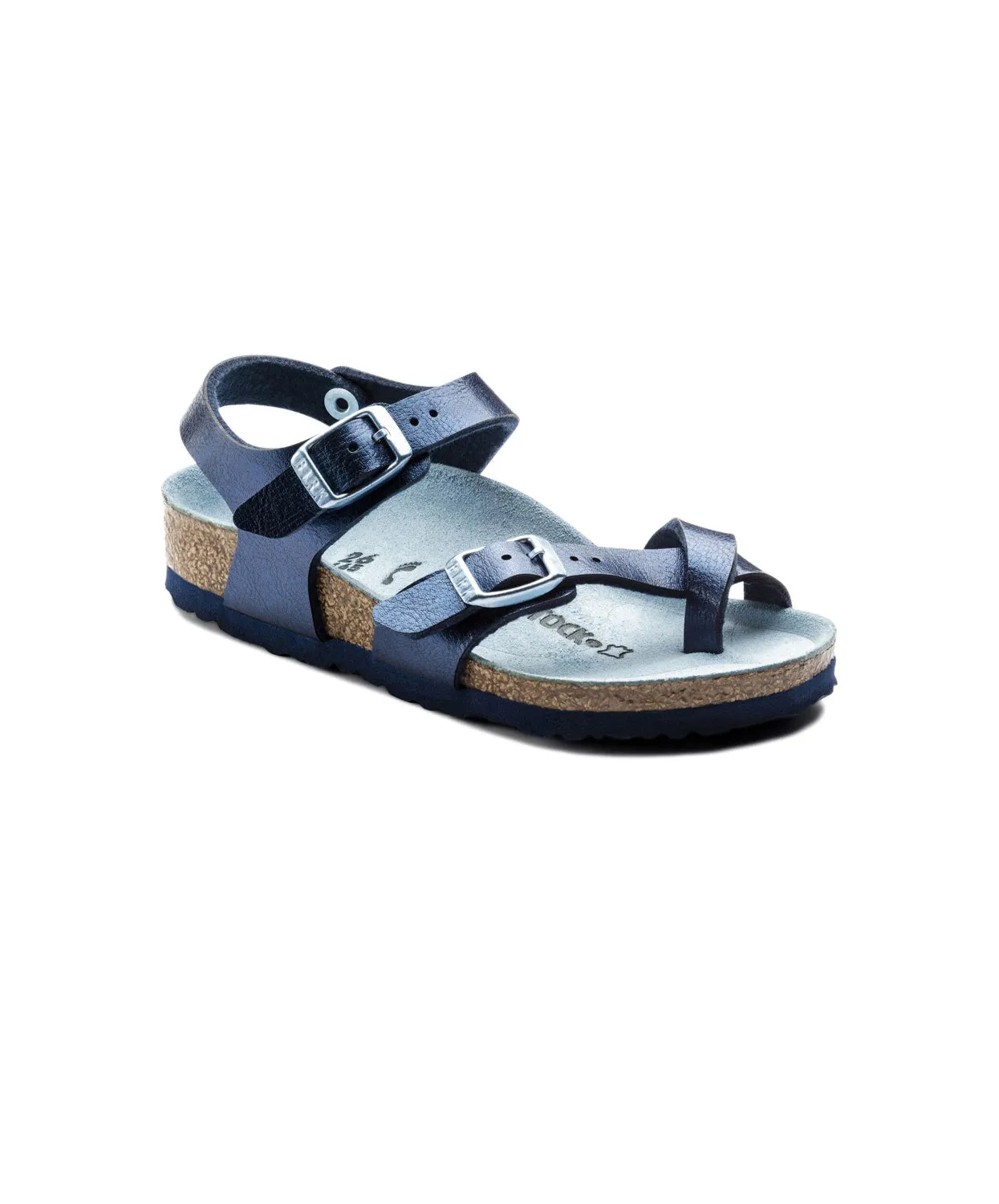 Birkenstock Kids Taormina Birko-Flor Graceful Sea Sandals