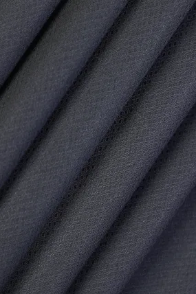 Black 100% Cotton Unstitched Fabric for Men