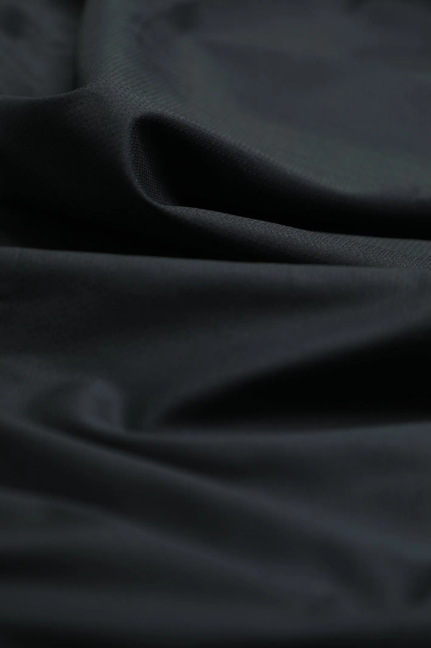 Black 100% Cotton Unstitched Fabric for Men