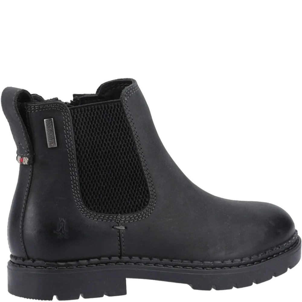 Black Mini Preston Boots