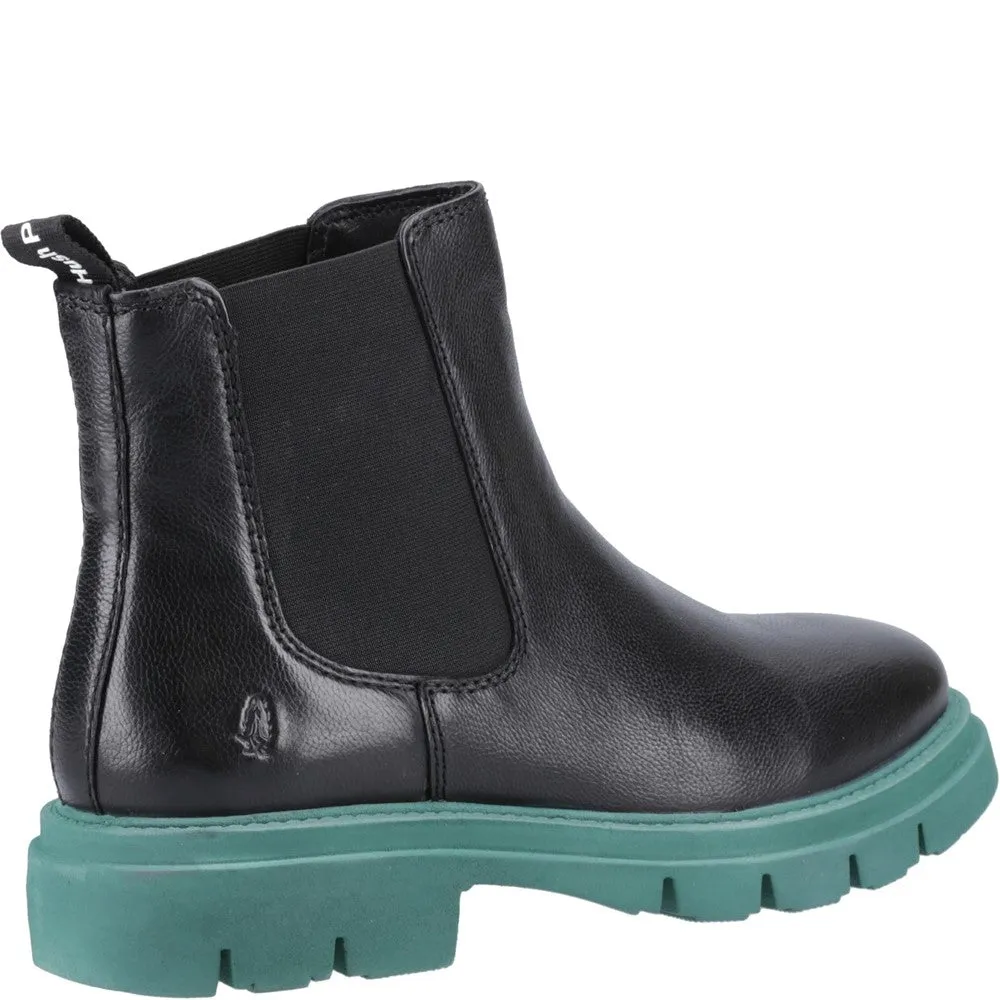 Black/Teal Raya Chelsea Boots