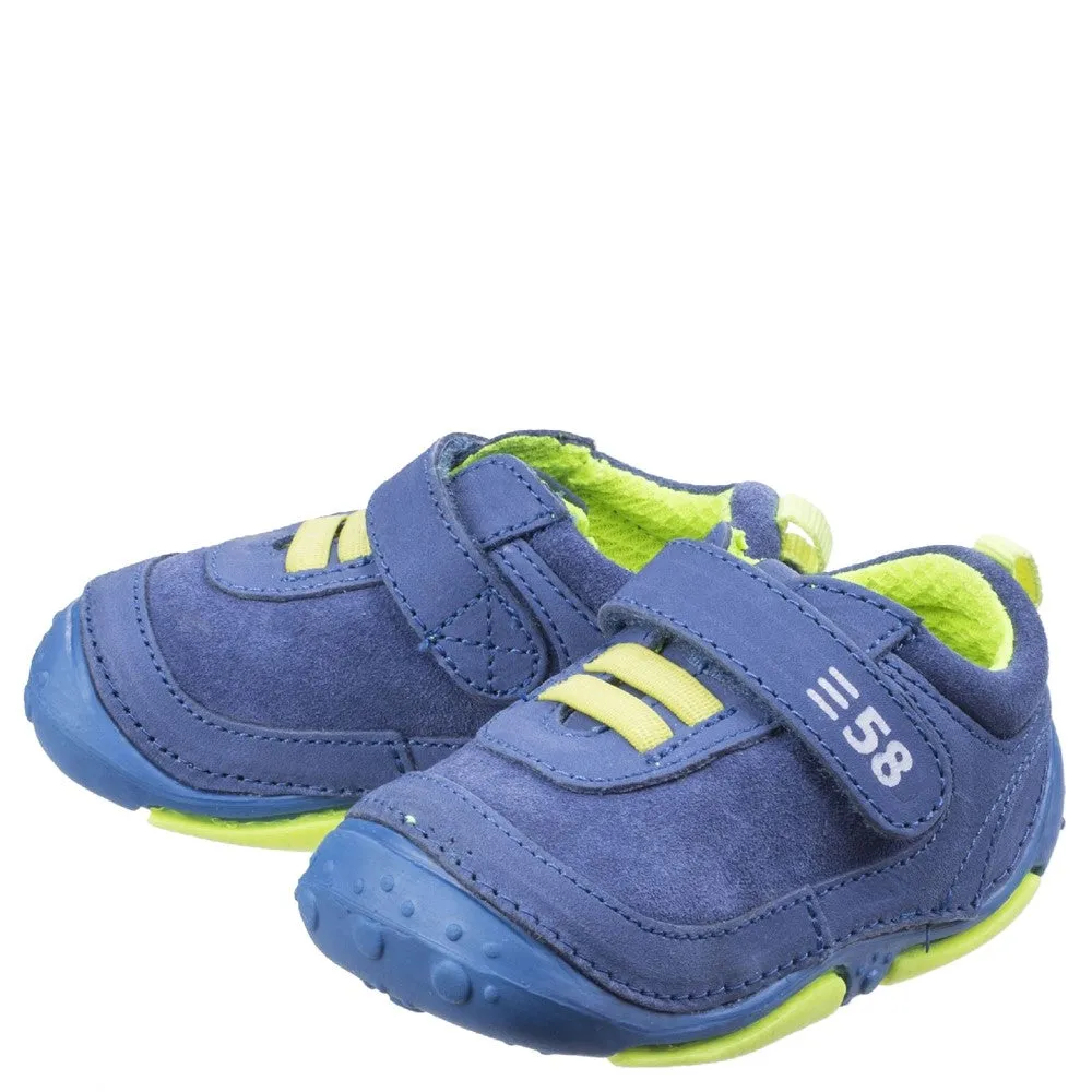 Blue Harry Touch Fastening Infant Trainers