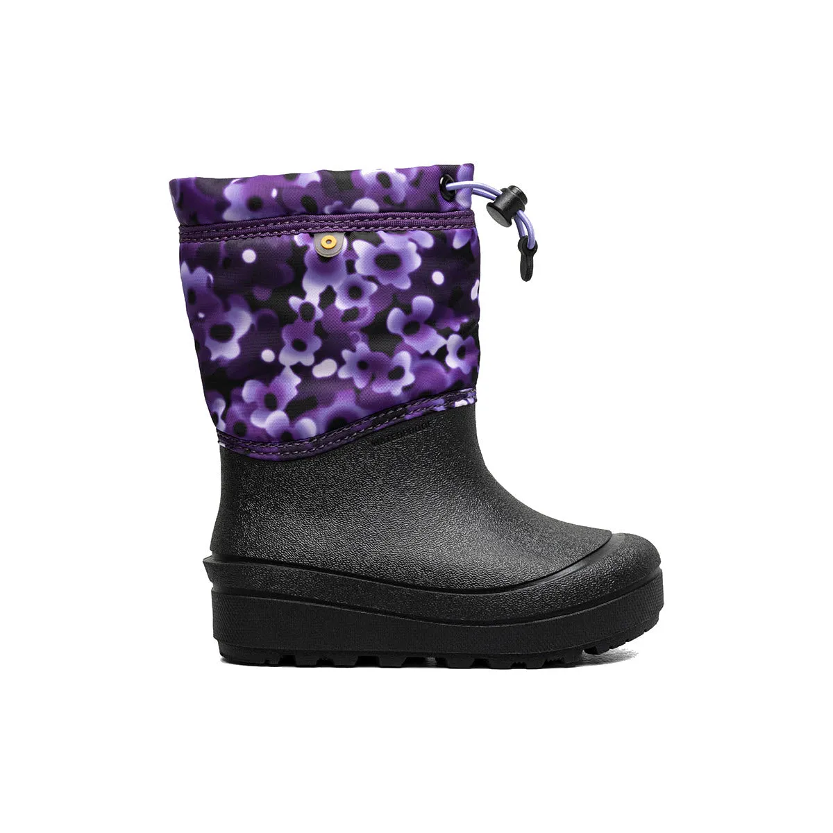 BOGS SNOW SHELL TROPADELIC FLORAL BLACK MULTI - KIDS