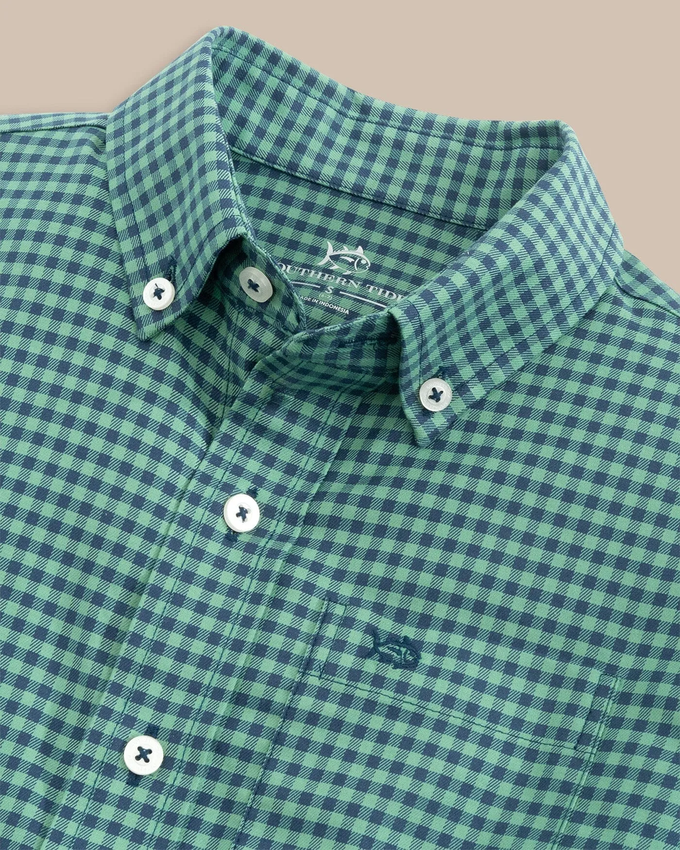 Boys Shemwood Plaid Skipjack Sport Shirt