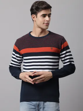 Cantabil  Men Navy Sweater