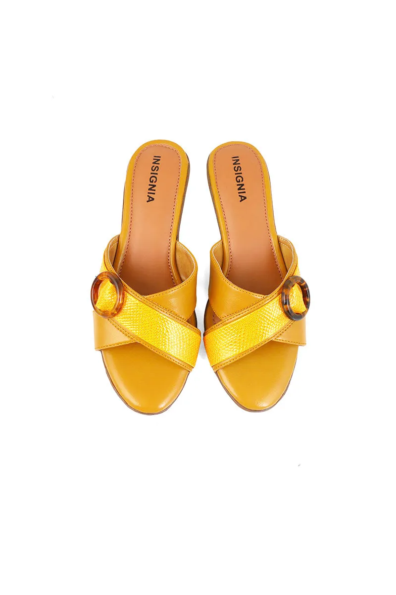 Casual Slip On I20176-Mustard