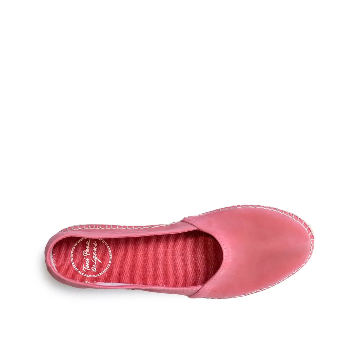 Closed Toe Suede Leather Espadrilles for Women - Alma-A